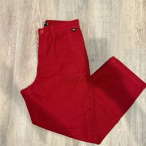 Knots La Curren x Vans Authentic Red Chino Pants